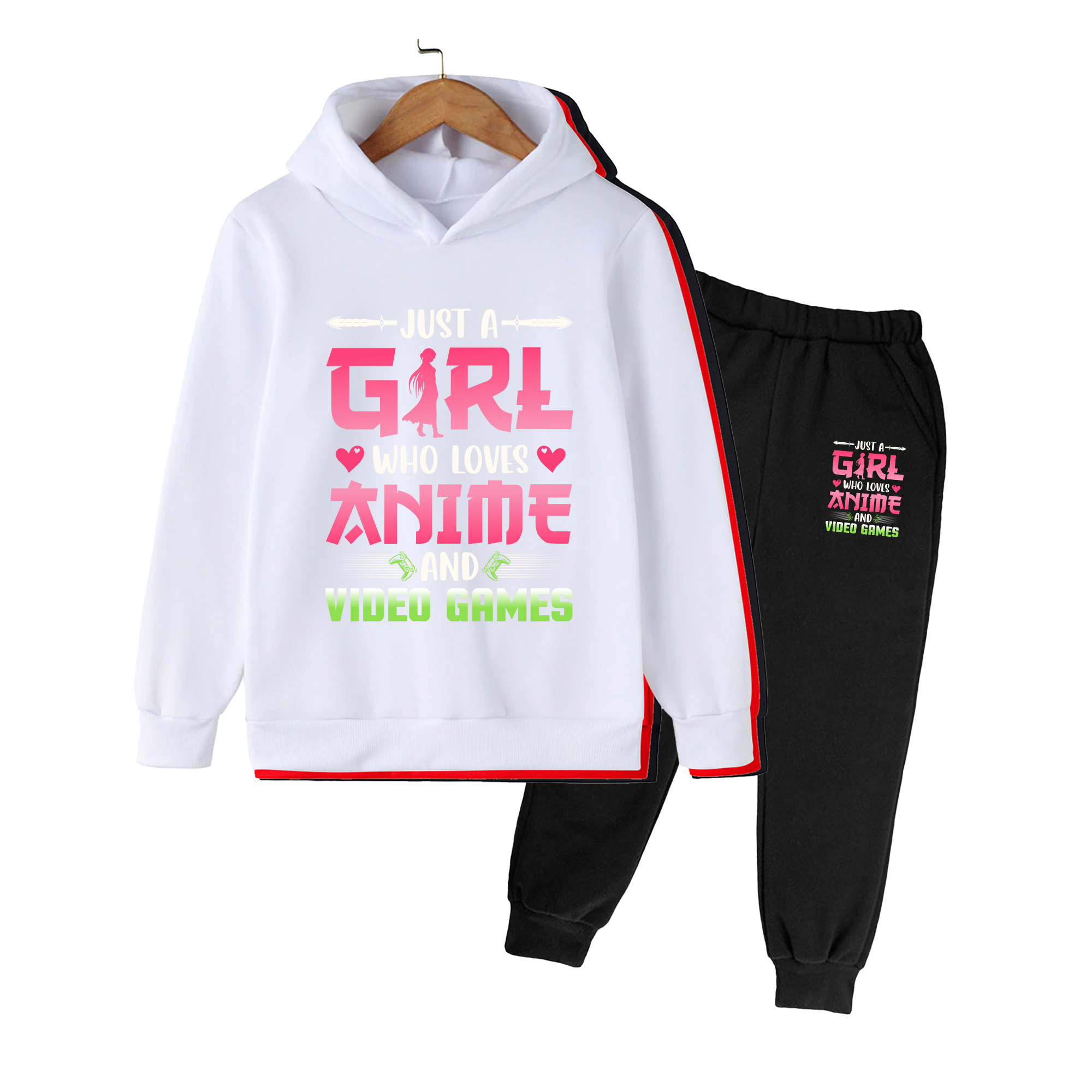 Kids Anime & Video Games Print - Winter Clothing Video recension och pris