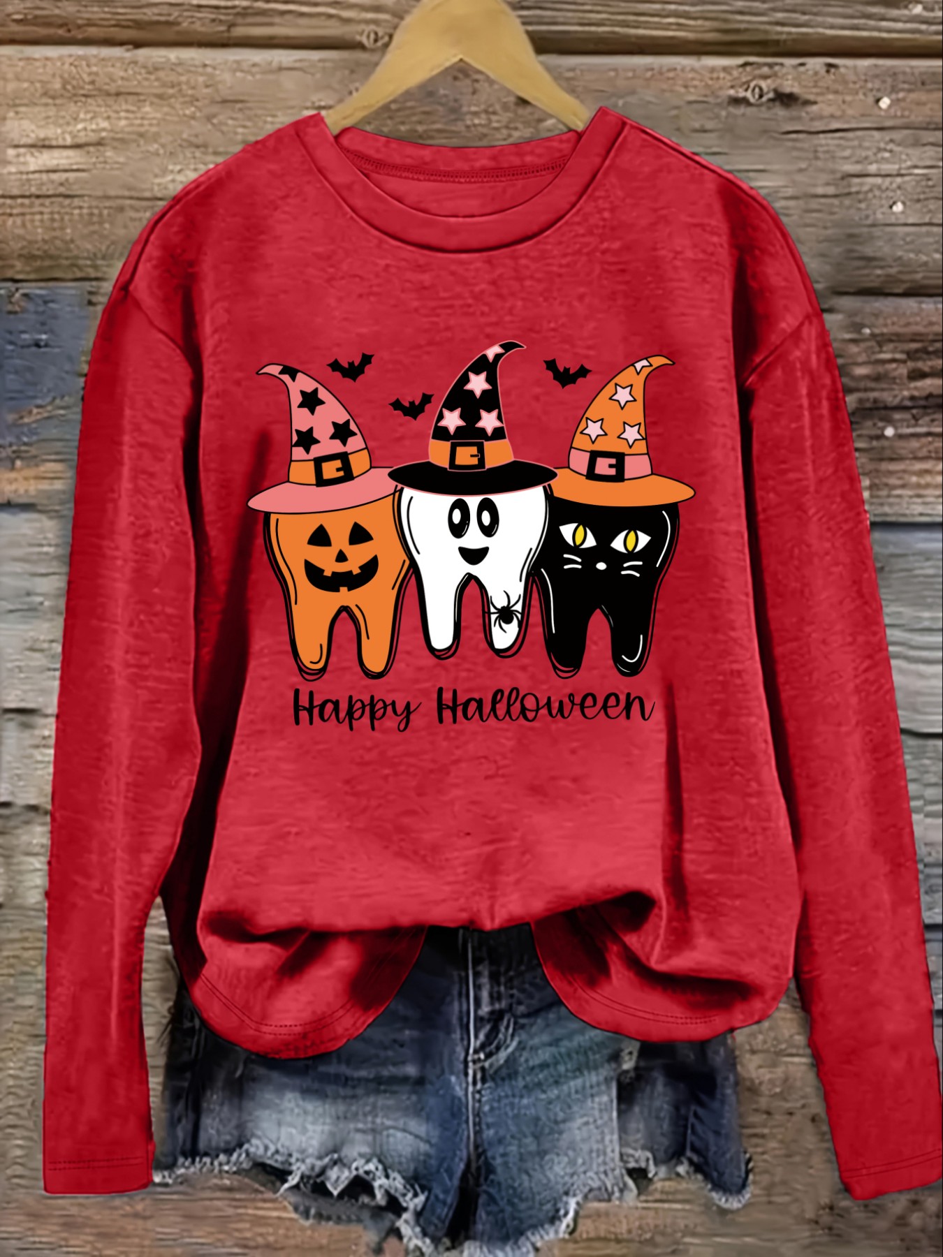 Women's Casual Long Sleeve Cre - Winter Clothing Design recension och pris