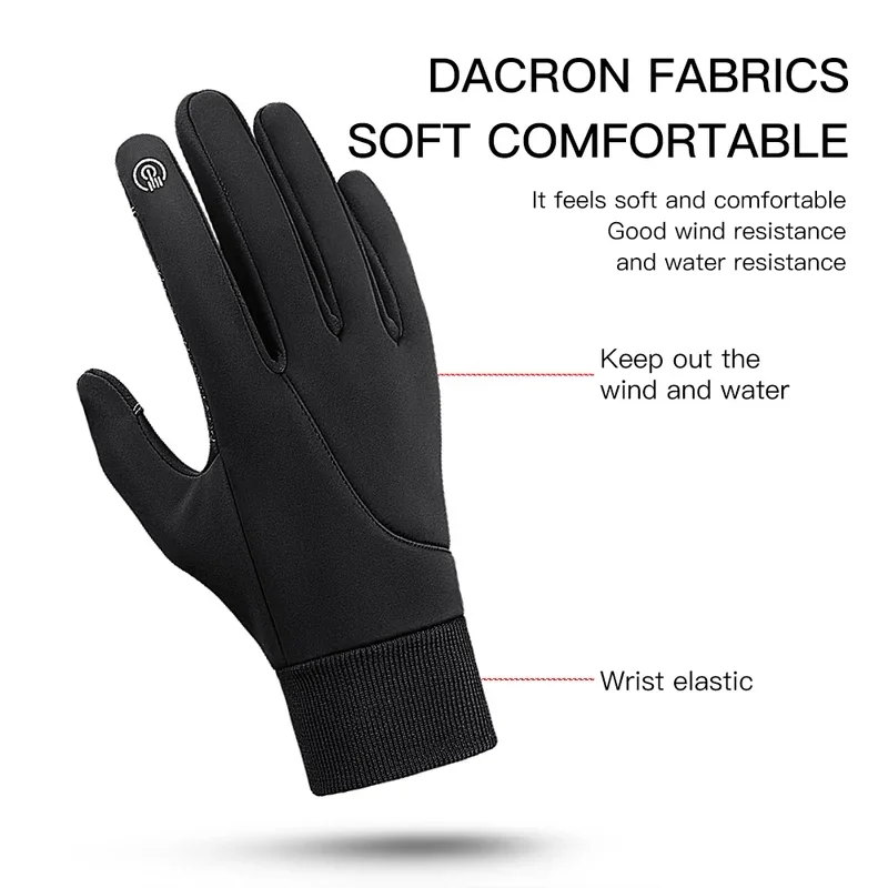 Kyncilor Winter Motorcycle Rid - Knit Glove Touch Screen recension och pris