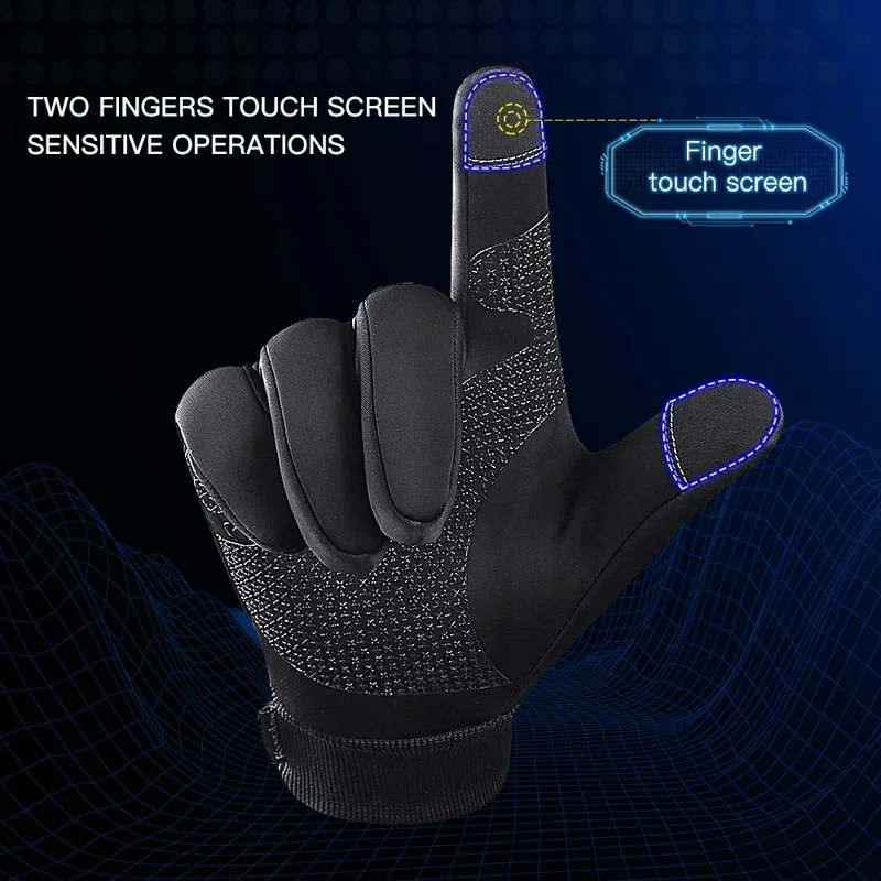 Kyncilor Winter Motorcycle Rid - Knit Glove Touch Screen recension och pris