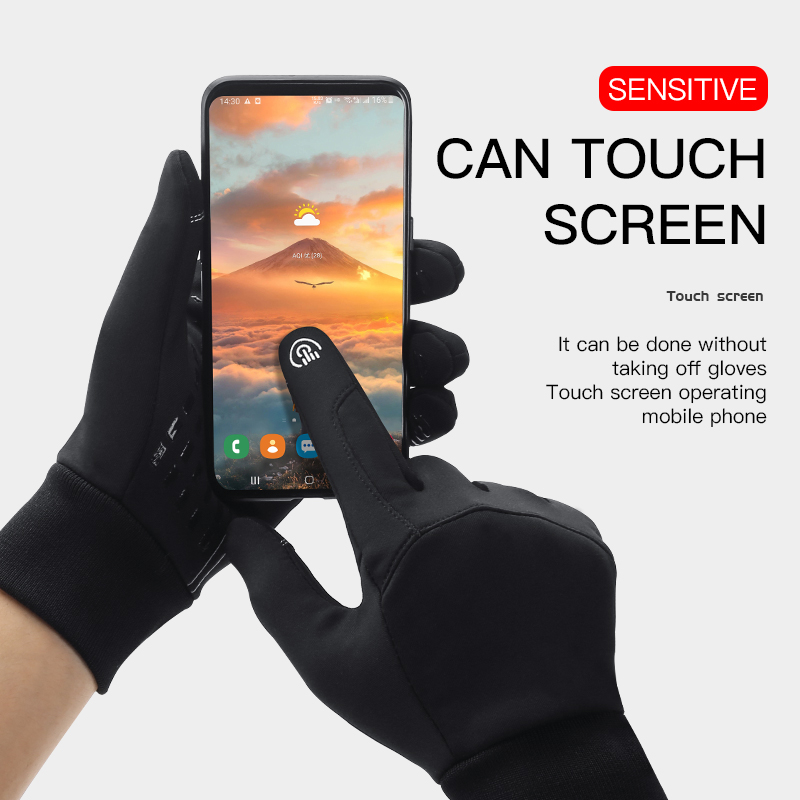 Winter Gloves For Men Waterpro - Knit Glove Touch Screen recension och pris