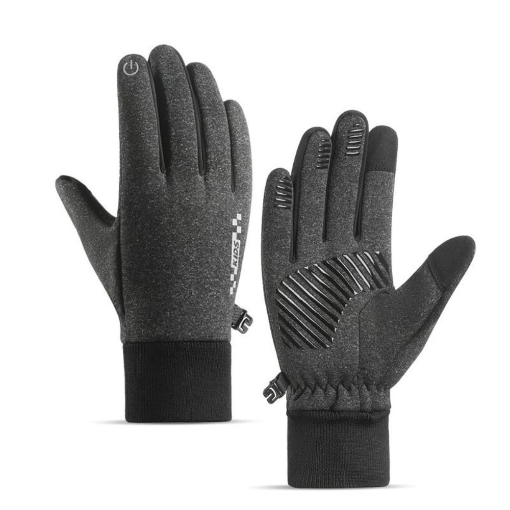 Non-slip Winter Children Bicyc - Knit Glove Touch Screen recension och pris