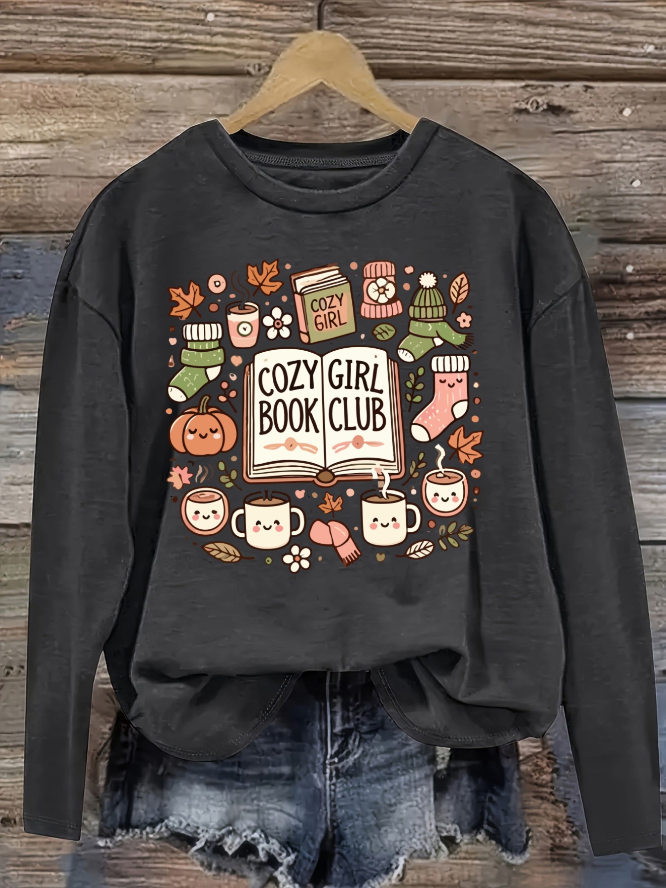 Women's Casual Long Sleeve Cre - Winter Clothing Design recension och pris