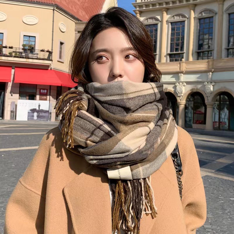 Scarf Female Winter Korean Ver - Winter Clothing Korea recension och pris